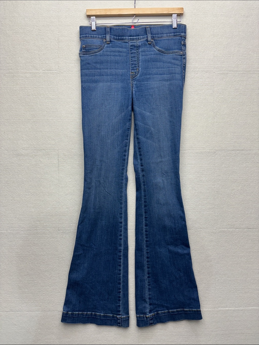 Spanx medium Women's Blue Flared Jeans